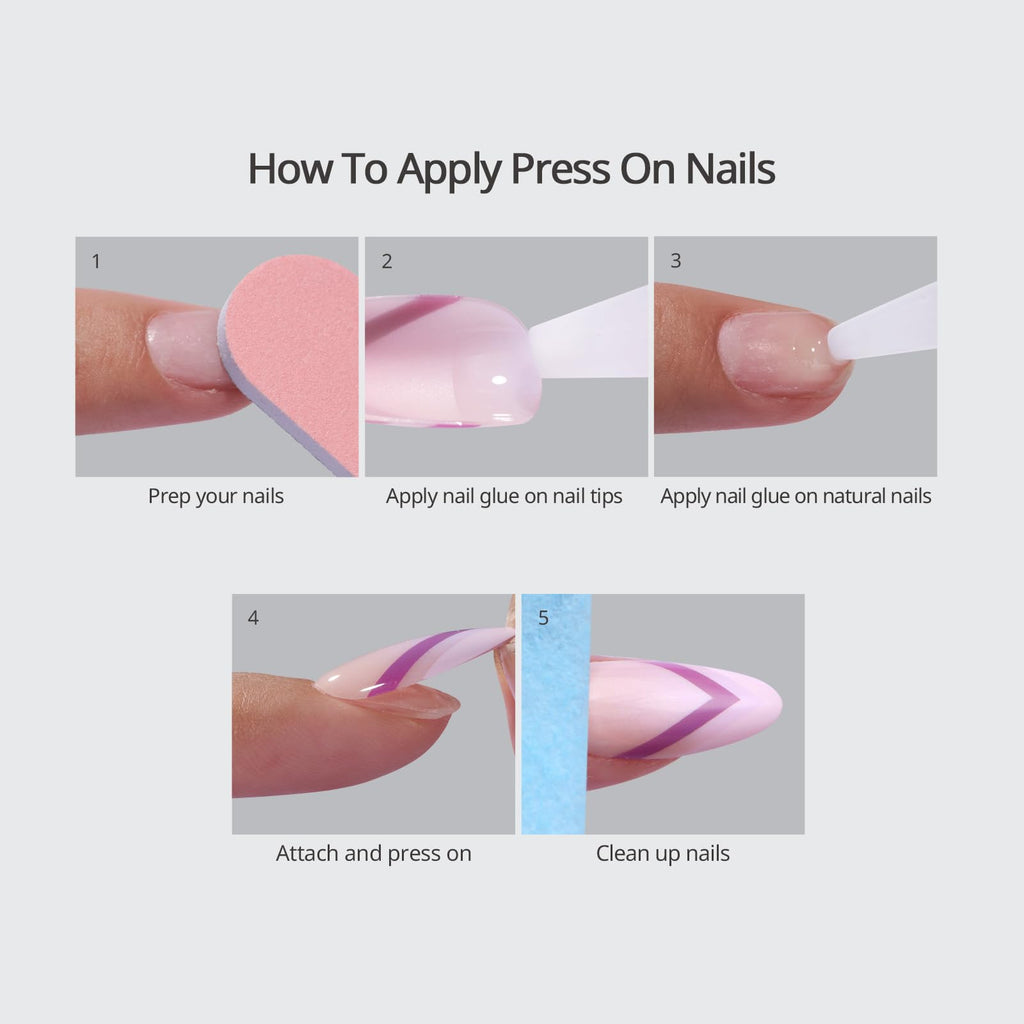BTArtbox Metalhead Press On Nails Short – 3D Gold Sculpting Almond Nails Kit with Glue (32 Nails)