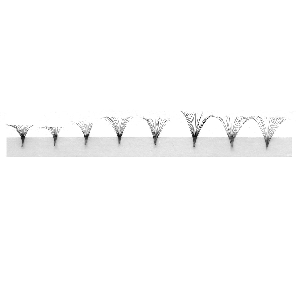 BTLLSSH 800 Fans Premade Lash Fans – Natural, Lightweight Premade Volume Eyelash Extensions (8-15mm)