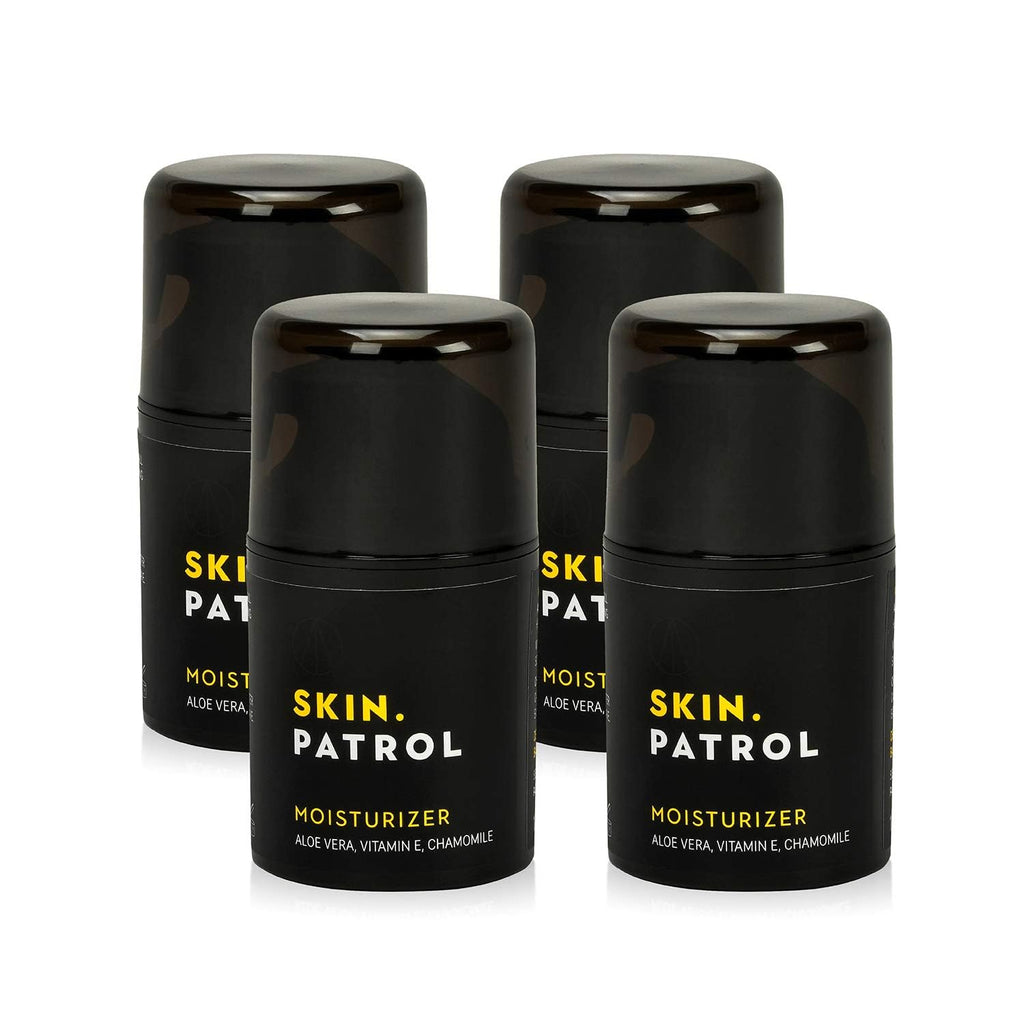 Bump Patrol Everyday Skin Moisturizer – Aloe Vera, Vitamin E, Chamomile | 4-Pack