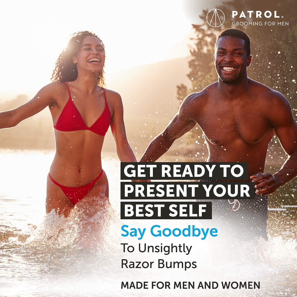 Bump Patrol Sensitive Strength Aftershave Formula – Gentle, Alcohol-Free Razor Bump Solution (2 oz x 2 Pack)