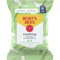 Burt's Bees Aloe Vera Face Wipes for Sensitive Skin | Soothing Makeup Remover & Facial Cleansing Towelettes, 30 Count (Pack of 3)