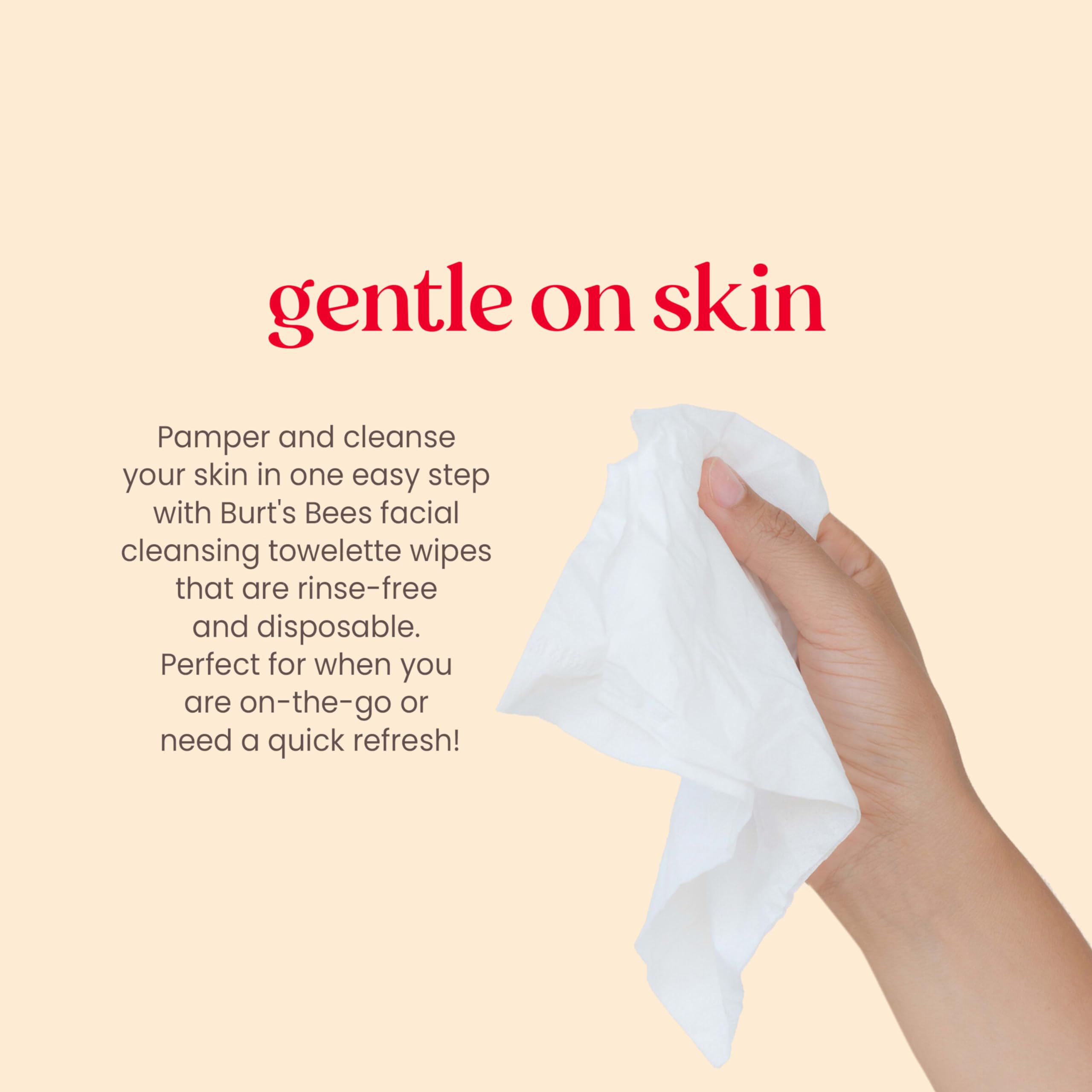Burt's Bees Aloe Vera Face Wipes for Sensitive Skin | Soothing Makeup Remover & Facial Cleansing Towelettes, 30 Count (Pack of 3)