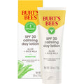 Burt's Bees SPF 30 Calming Day Lotion with Aloe & Rice Milk – Sensitive Skin Sunscreen, 1.8 oz