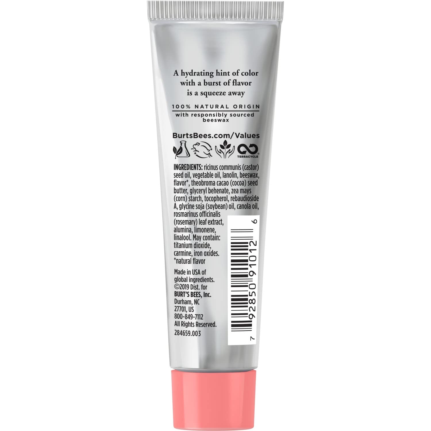 Burt's Bees 100% Natural Squeezy Tinted Lip Balm – Sweet Peach