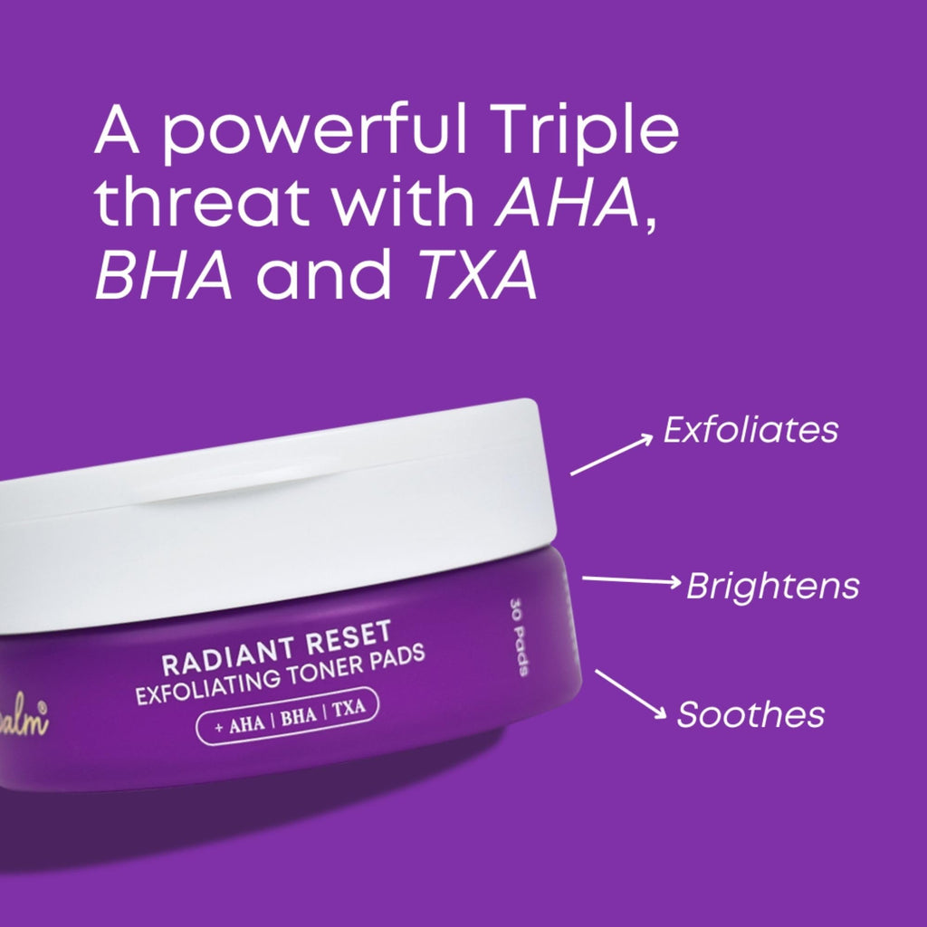Bushbalm Exfoliating Ingrown Hair Pads – BHA & AHA for Underarm & Bikini Areas | Daily Use