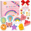 BusyMouth 9XXL Bath Bombs Gift Set – 9pc Kids Bath Bombs with Surprise Toys
