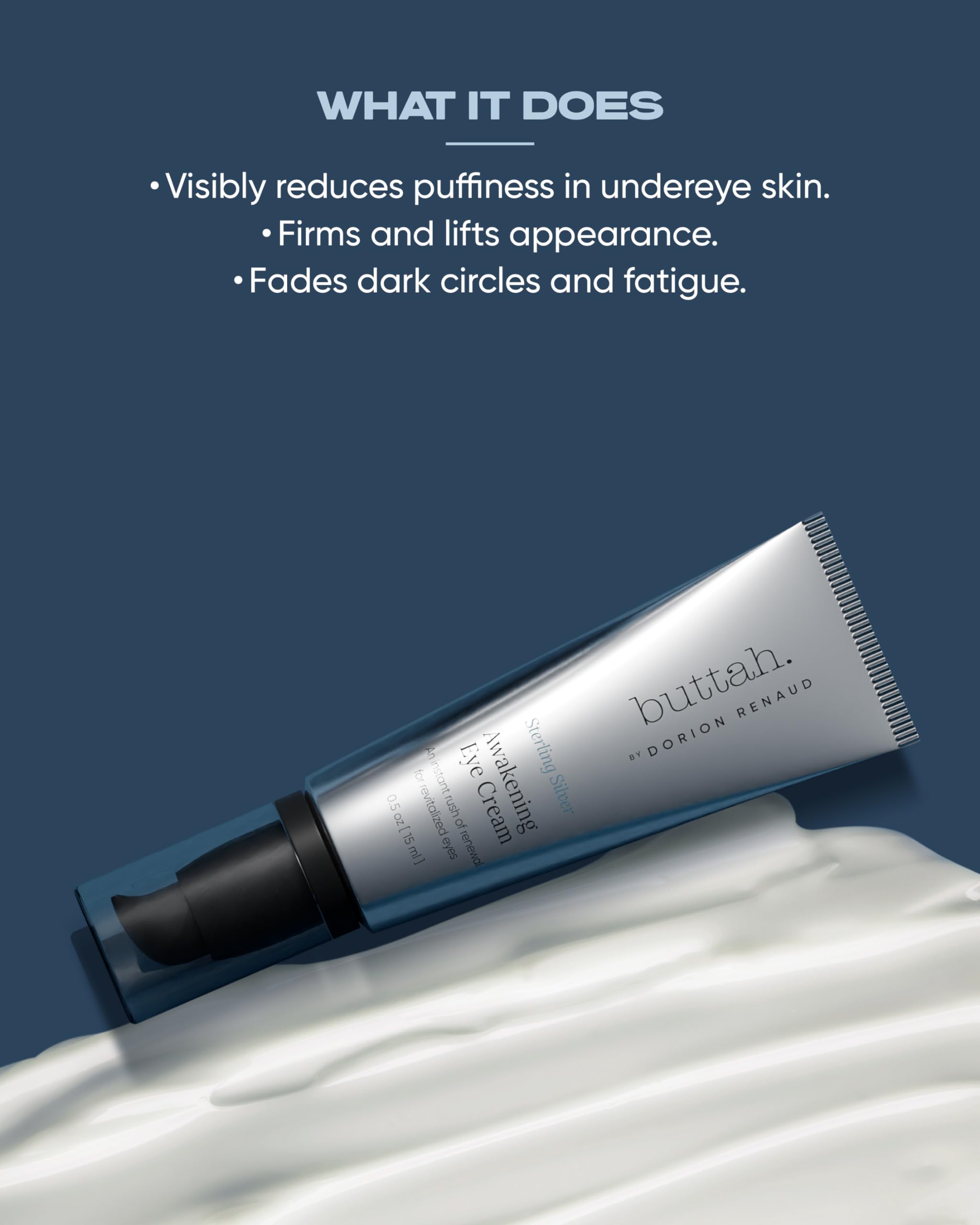 Buttah Skin Awakening Eye Cream – Dark Circles & Puffiness | Hydrating Under-Eye Care