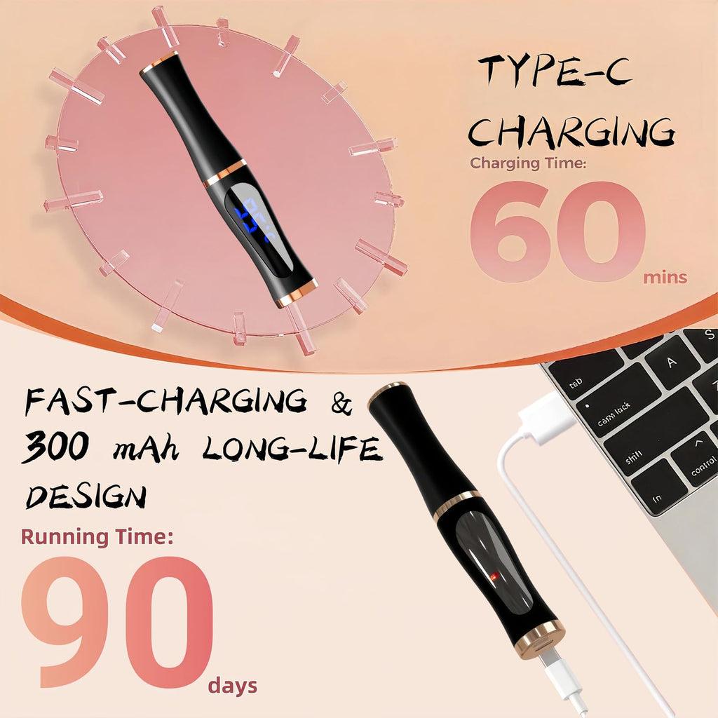 BUV 2025 Upgraded Heated Eyelash Curler – 5s Heat, USB Rechargeable, 3 Modes, LED Display, Anti-Burn