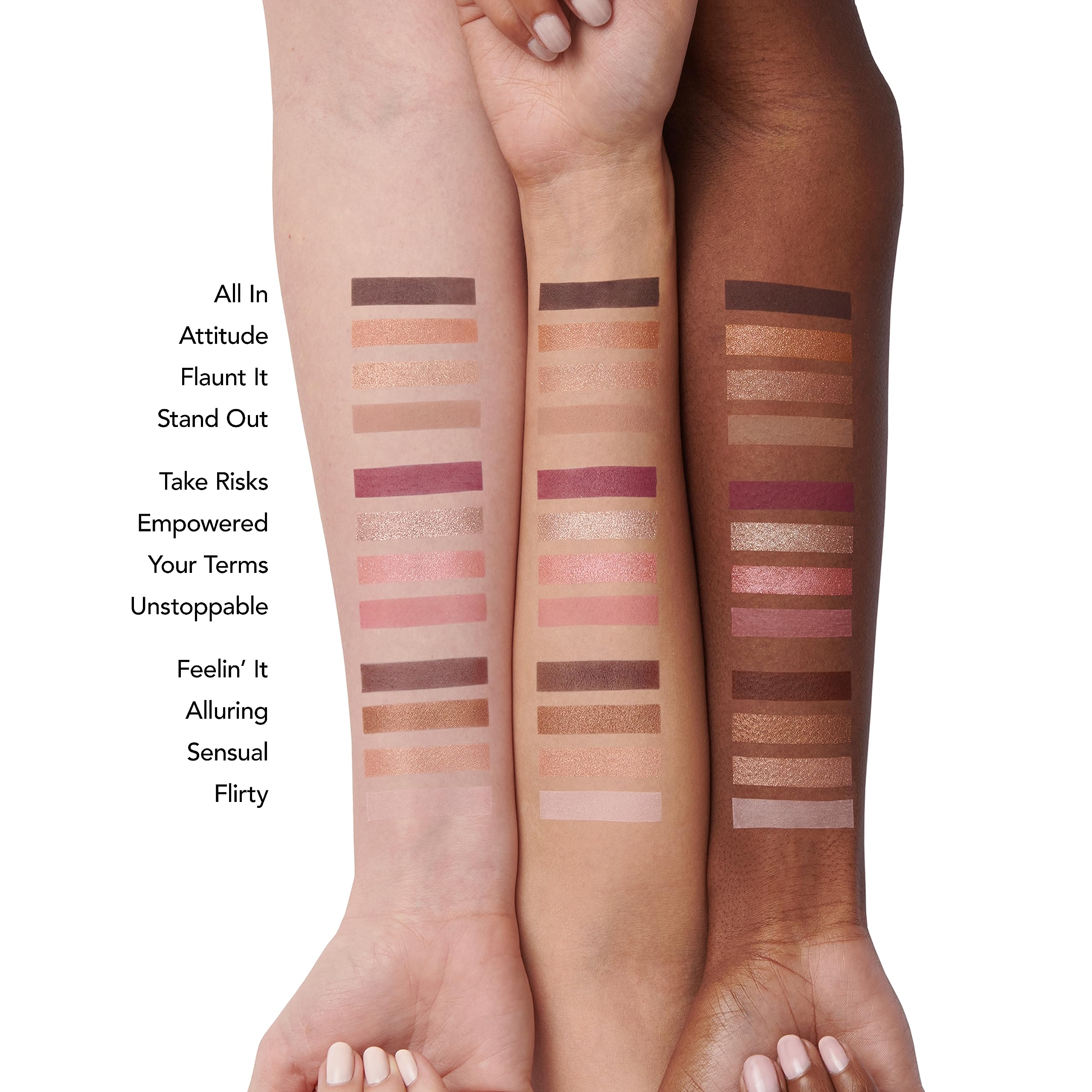 BUXOM Forever Babe Eyeshadow Palette – Primer-Infused Shades in Matte, Satin & Shimmer