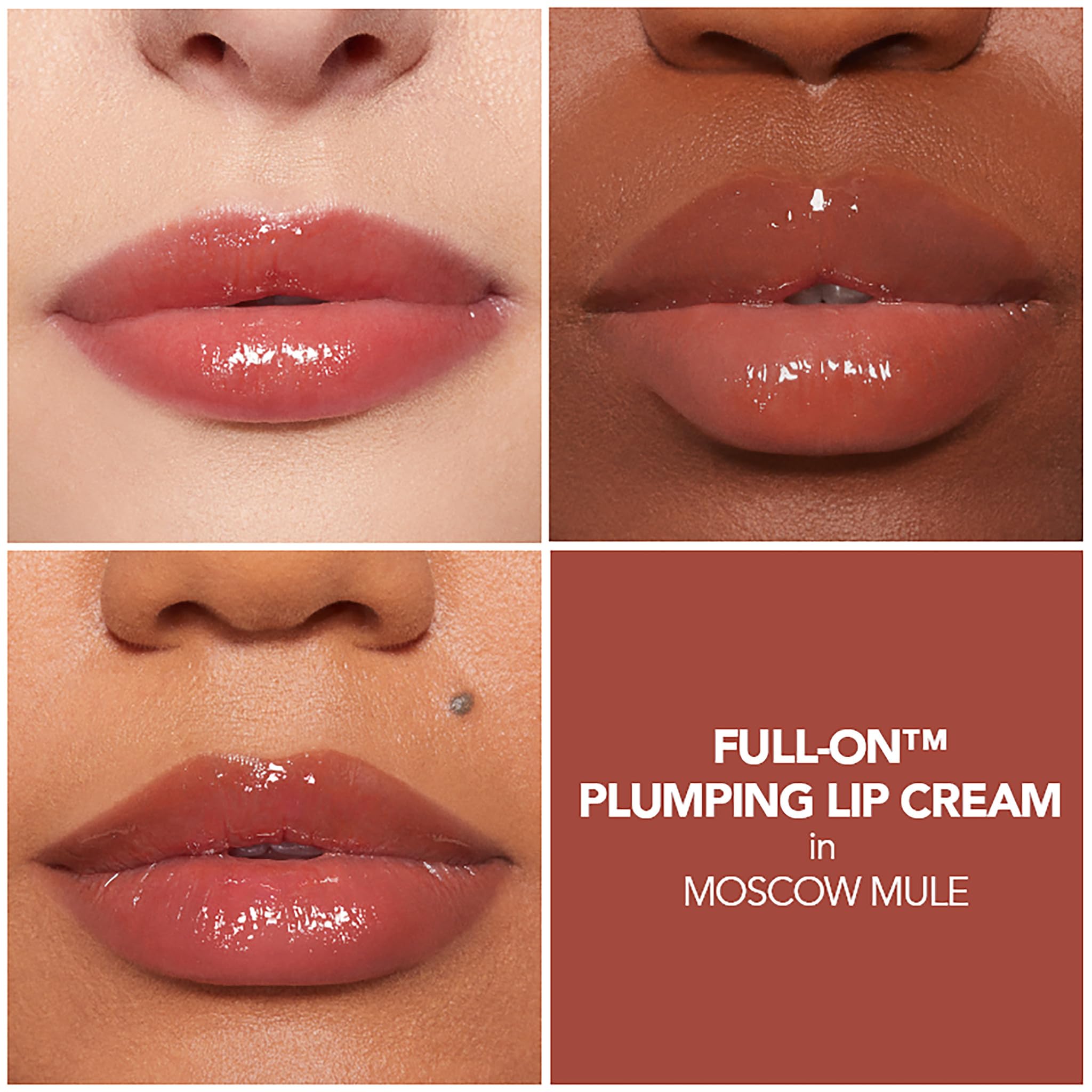 BUXOM Full-On Plumping Lip Cream in Moscow Mule | Creamy, Tingling Lip Gloss
