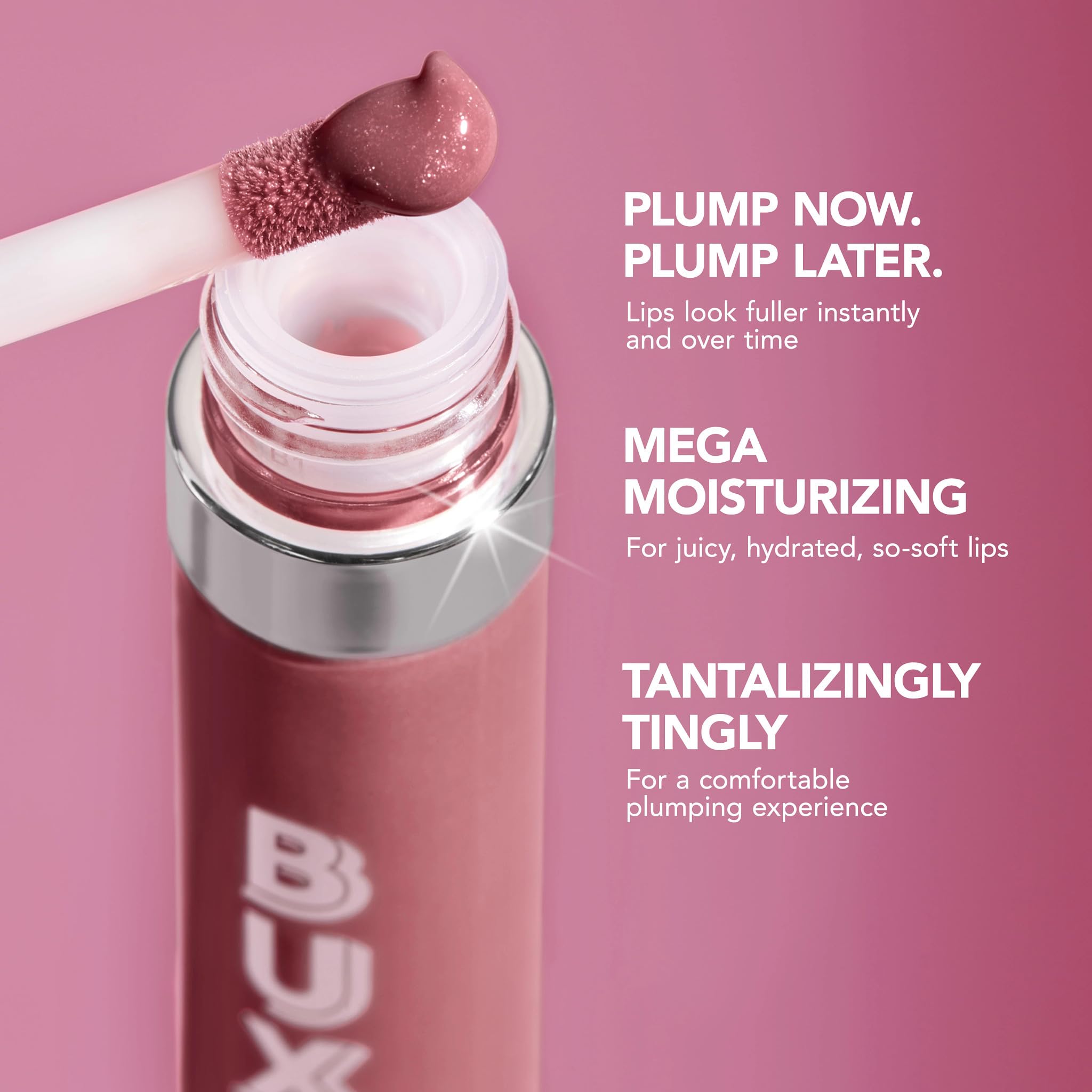 BUXOM Full-On Plumping Lip Cream in Moscow Mule | Creamy, Tingling Lip Gloss