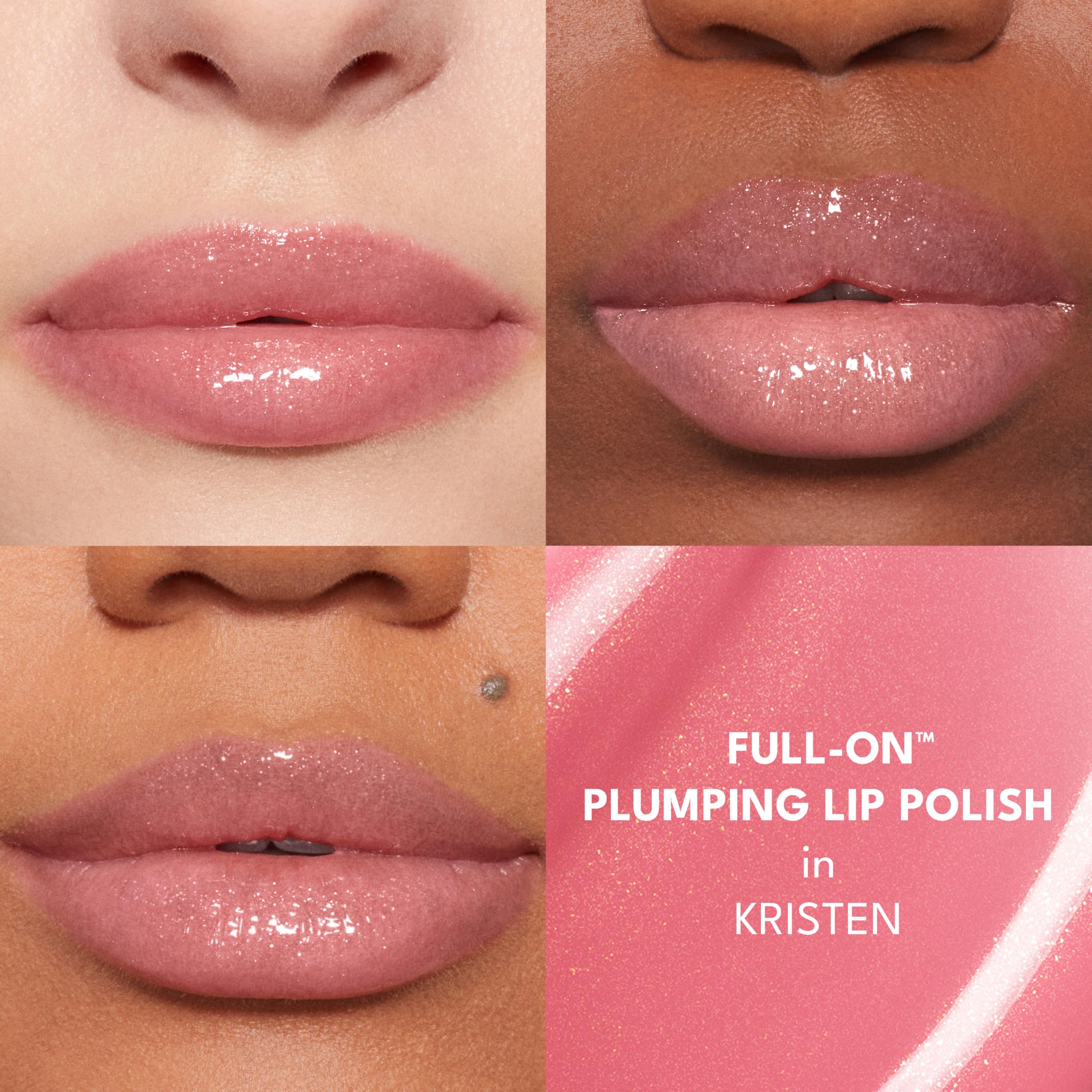 BUXOM Full-On Plumping Lip Polish – Petal Pink Shimmer