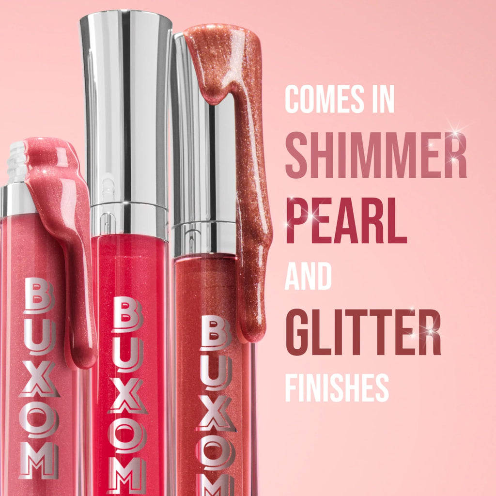 Buxom Full-On Tinted Lip Plumper Gloss – Rose Pink Shimmer, Peptides & Vitamin E