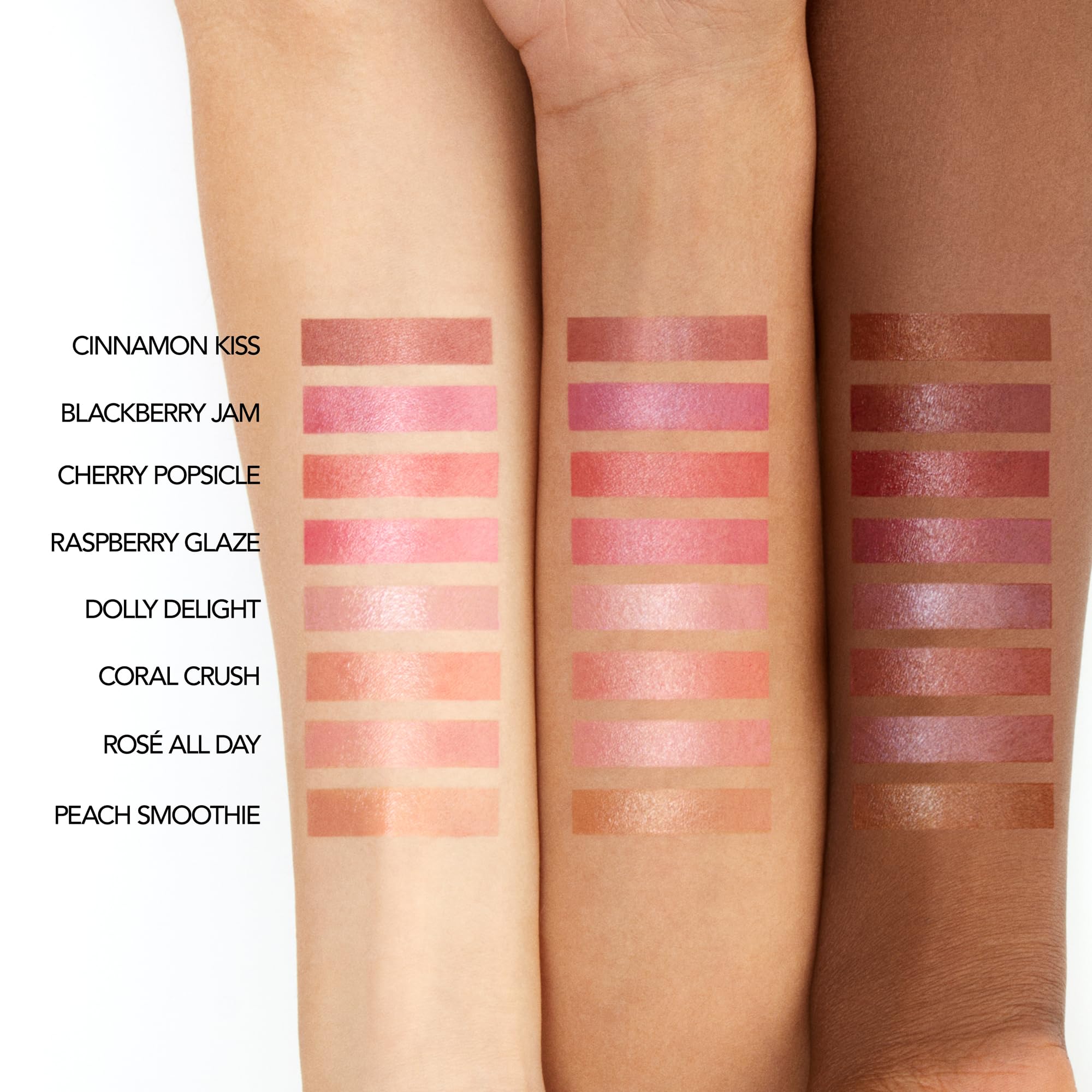 BUXOM Full-On Lip Glow Balm Cinnamon Kiss — Hydrating Plumping Lip Tint
