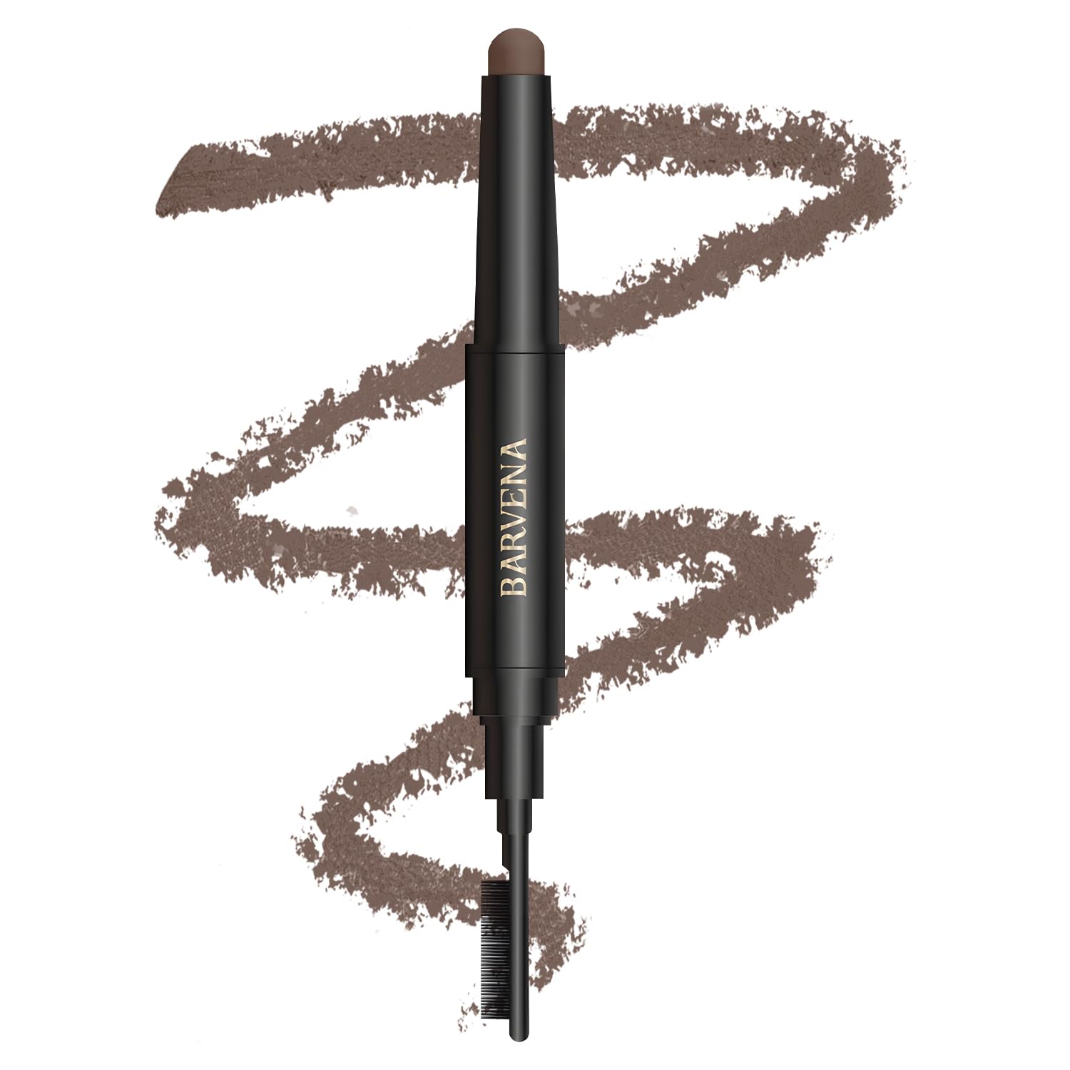BuyiHoen Eyebrow Lifting Wax Sticks with Brow Brush – 2-in-1 Eyebrow Pencil for Natural Definition (Medium Brown)