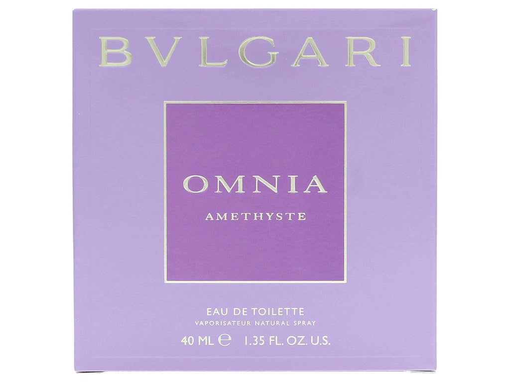 BVLGARI Omnia Amethyste Eau de Toilette Splash – 1.40 Fl Oz | Italian-Made Romantic Fragrance
