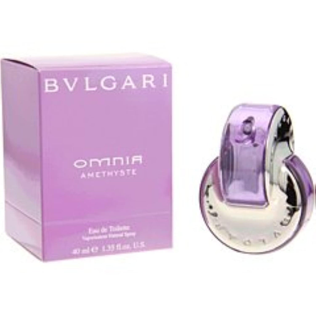 BVLGARI Omnia Amethyste Eau de Toilette Splash – 1.40 Fl Oz | Italian-Made Romantic Fragrance