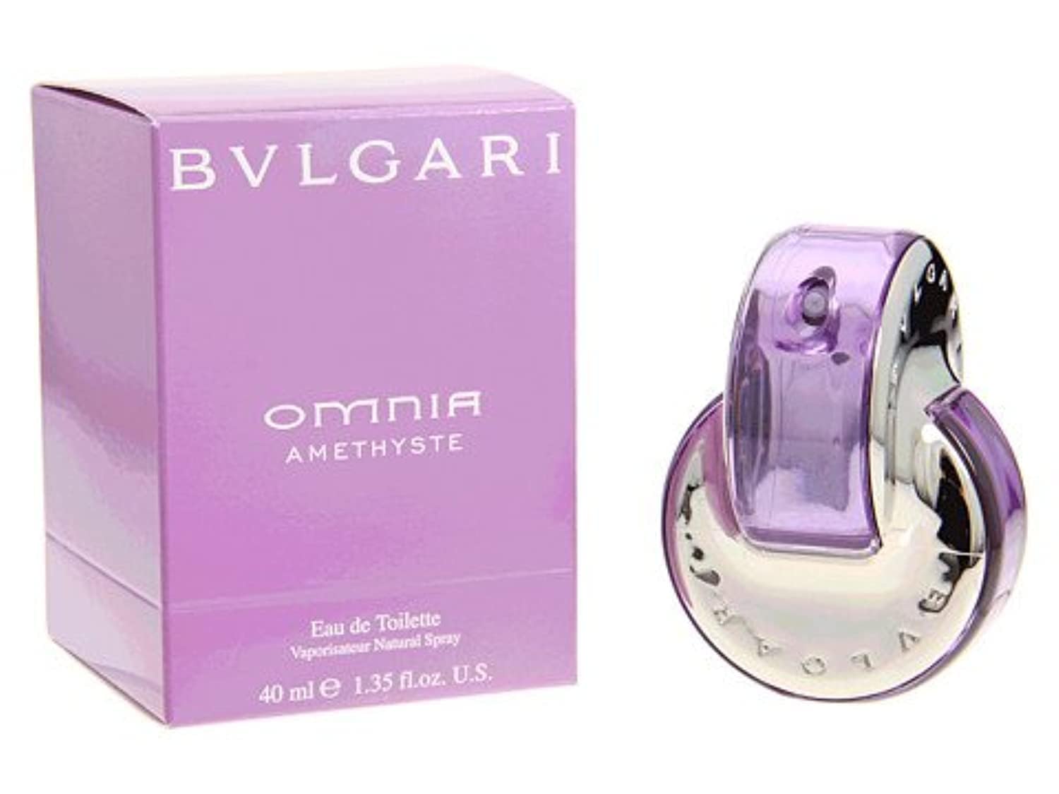 BVLGARI Omnia Amethyste Eau de Toilette Splash – 1.40 Fl Oz | Italian-Made Romantic Fragrance