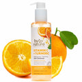By Nature Vitamin C + Turmeric Gel Cleanser with Hyaluronic Acid – Brightening & Hydrating Face Wash for Oily & Acne-Prone Skin (7oz)