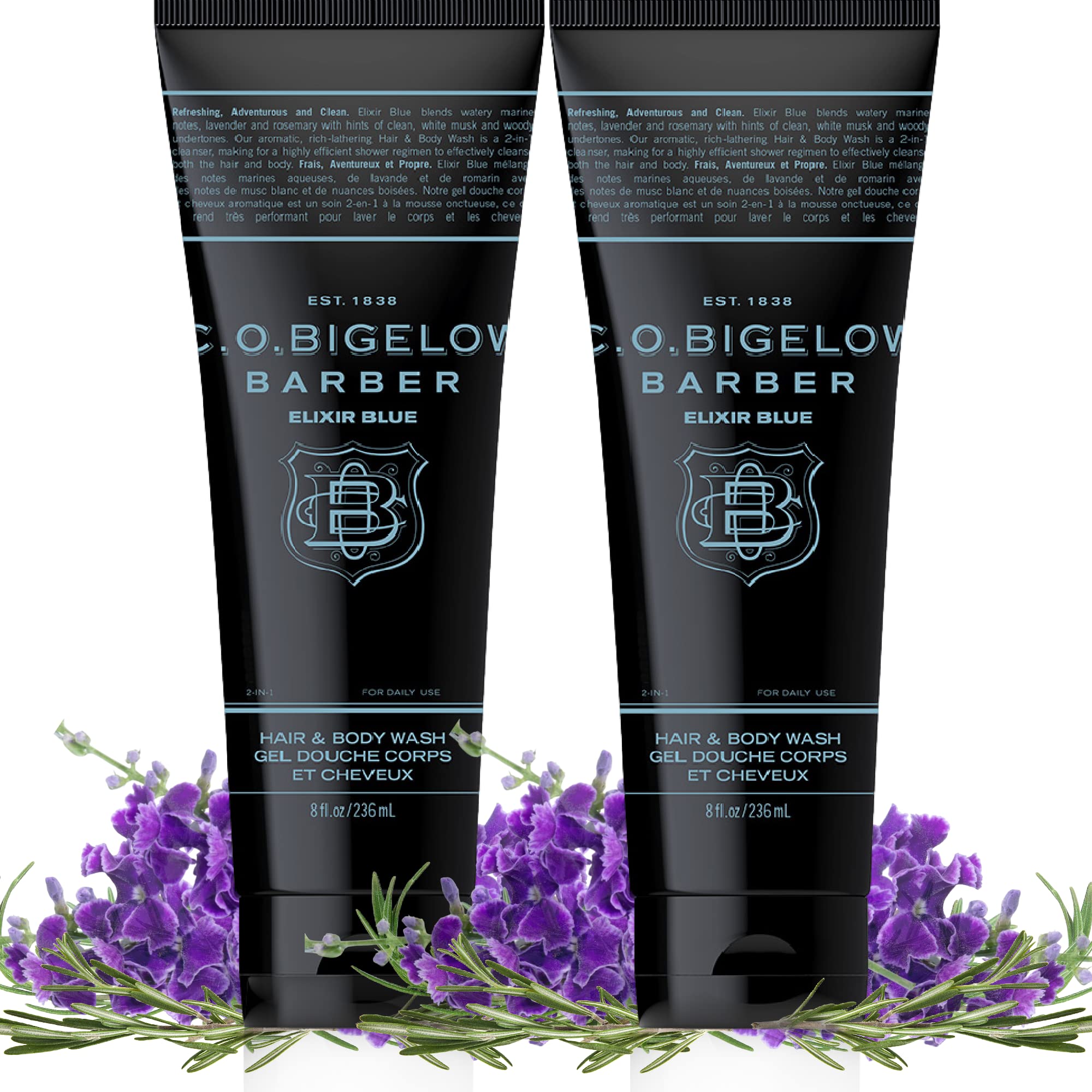 C.O. Bigelow Elixir Blue 2-in-1 Hair & Body Wash for Men
