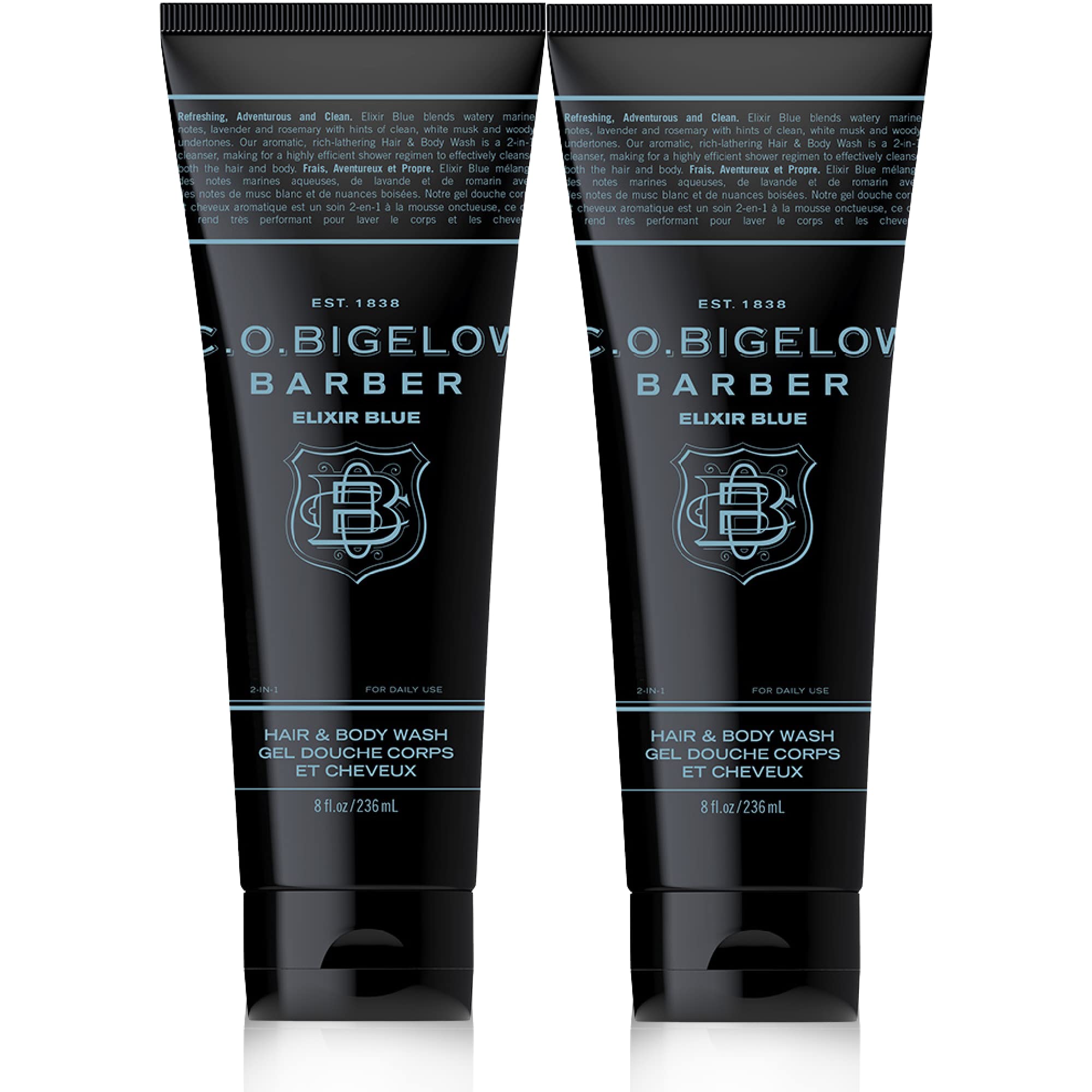 C.O. Bigelow Elixir Blue 2-in-1 Hair & Body Wash for Men