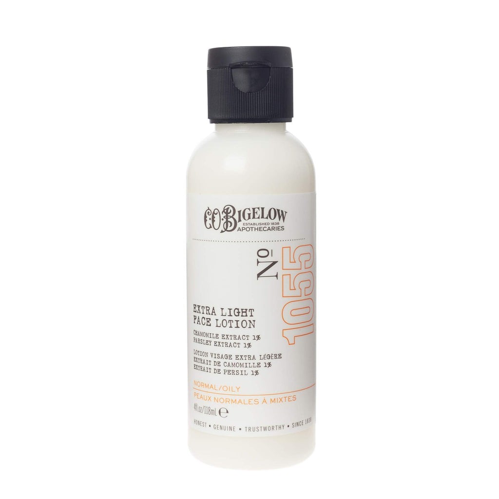 C.O. Bigelow Extra Light Face Lotion – Lightweight Moisturizer with Aloe & Chamomile | Made in USA | 4 oz