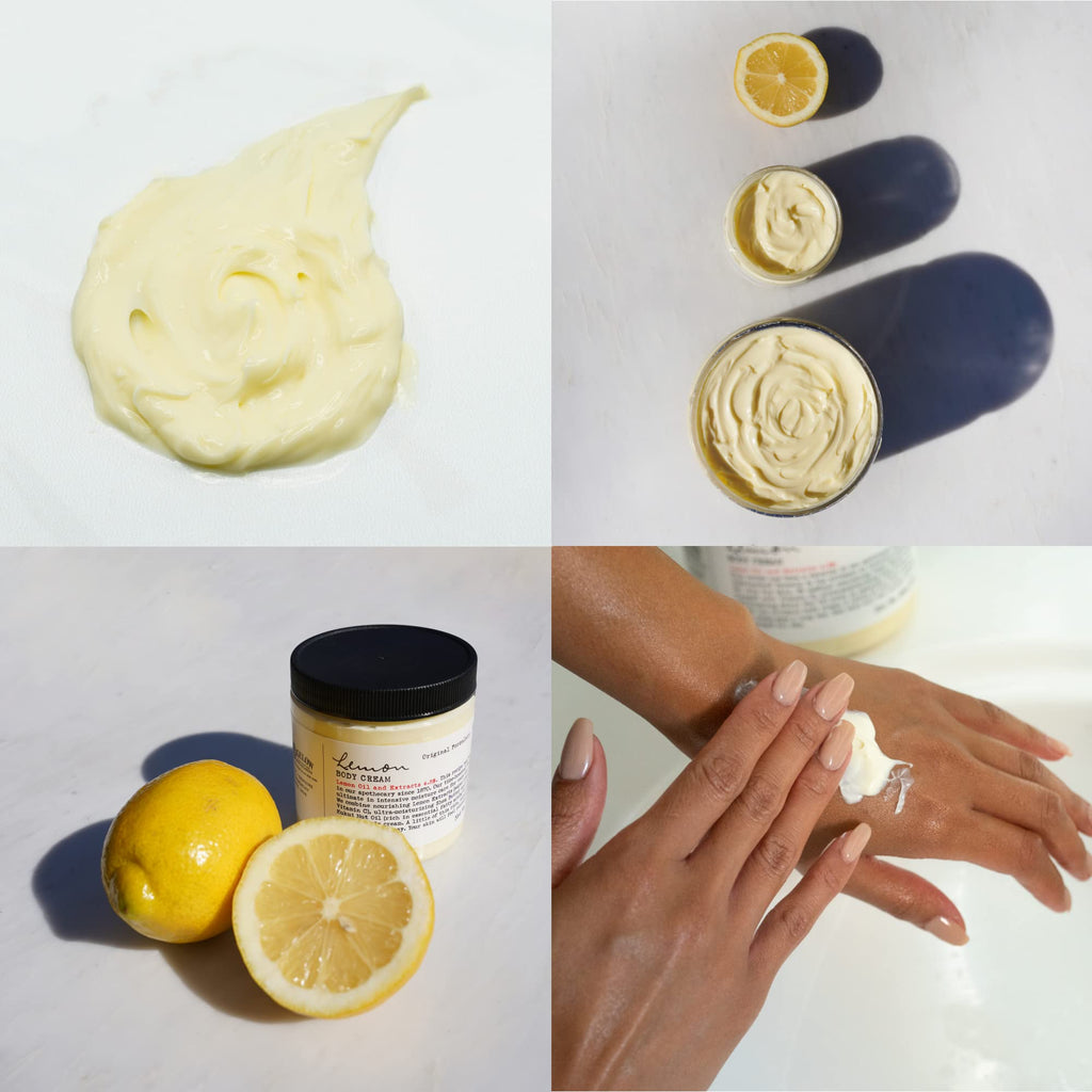 C.O. Bigelow Lemon Body Cream | Moisturizing Lotion with Shea Butter & Lemon Extract | 32 oz