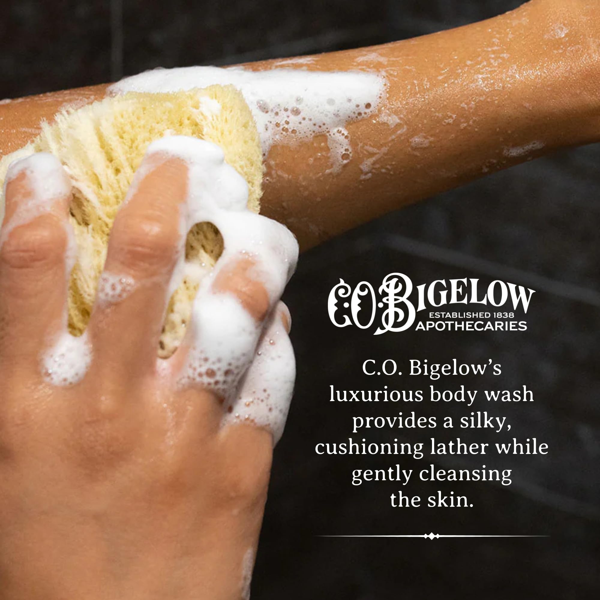 C.O. Bigelow Musk Body Wash – Iconic Collection, Moisturizing with Coconut Oil & Aloe Vera