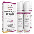 C'rcle 5% Minoxidil Foam for Women — Eight-Month Crown Hair Regrowth