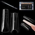 C12rtive Sandwich Nails Dual Forms – 280Pcs Reusable Nail Extension Forms