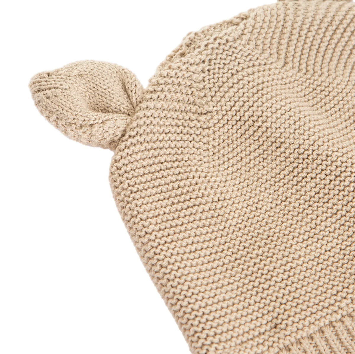 Little Plane Knitted Baby Beanie with Ear Flaps (One Size)