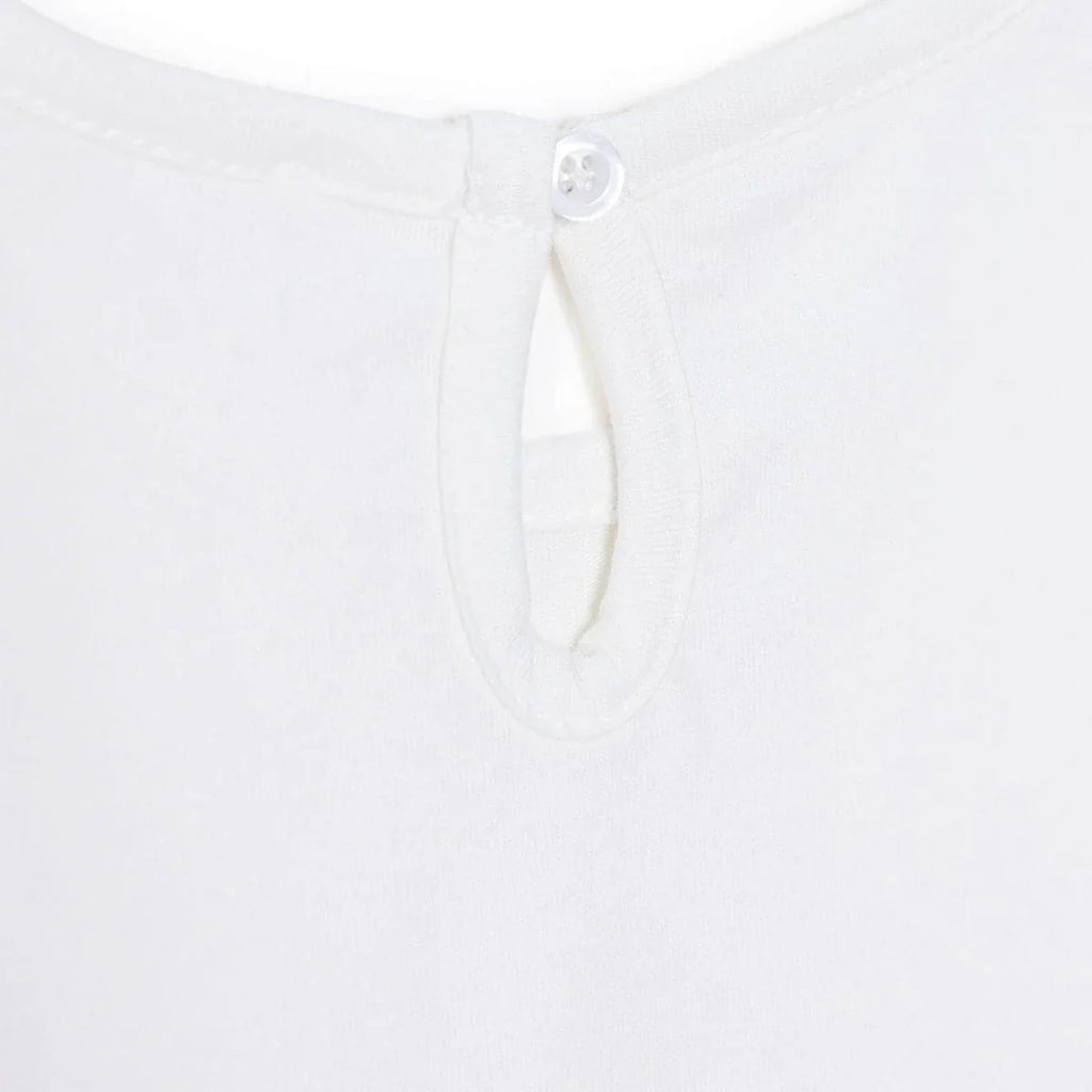 HelloBaby Short Sleeve Baby Blouse (6-9 Months to 4-5 Years) - Ecru
