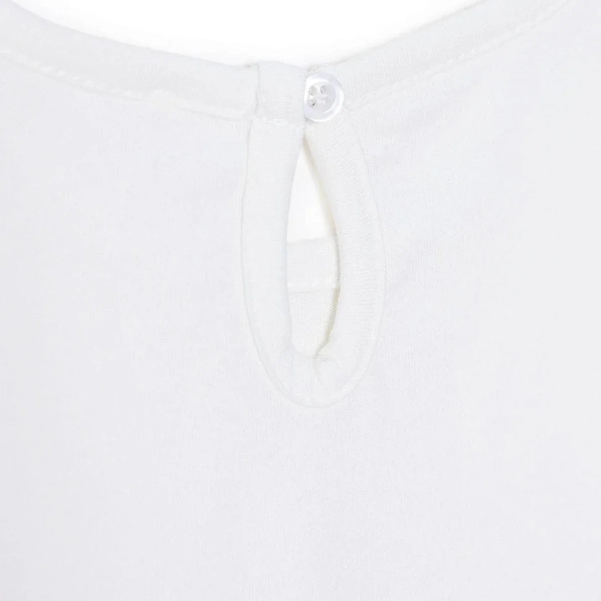 HelloBaby Short Sleeve Baby Blouse (6-9 Months to 4-5 Years) - Ecru