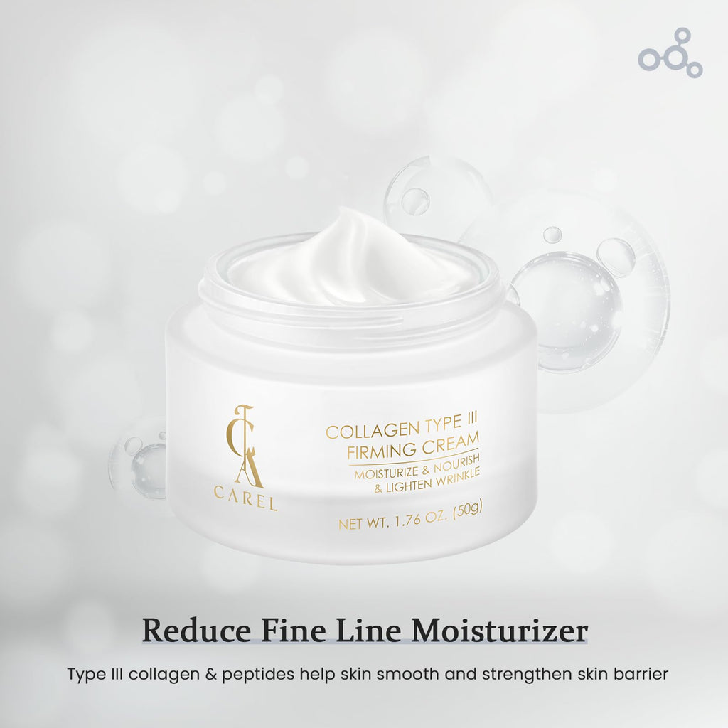 CA CAREL Peptides Collagen Firming Cream – Advanced Peptide Complex & Ceramides
