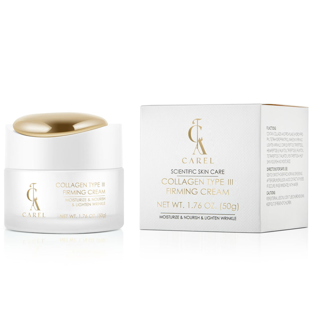 CA CAREL Peptides Collagen Firming Cream – Advanced Peptide Complex & Ceramides