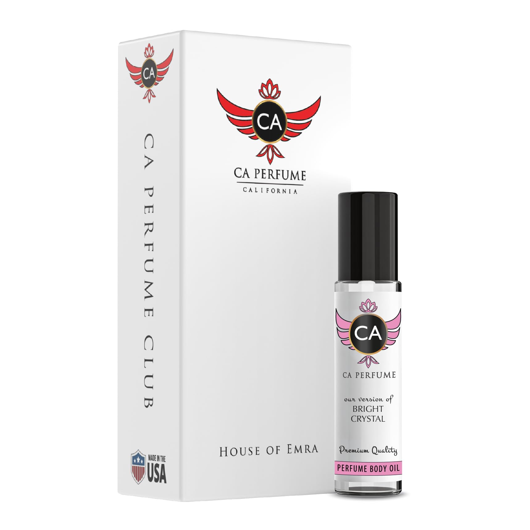 CA Perfume Impression of Bright Crystal Floral Fruity Oil Travel Size