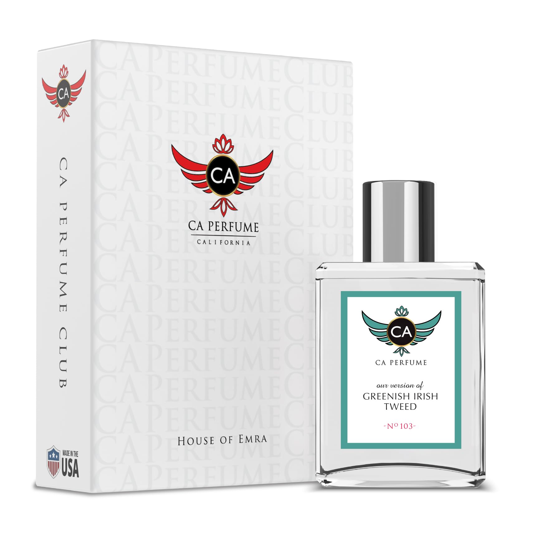 CA Perfume Impression: Greenish Irish Tweed for Men – 50ml Eau de Parfum