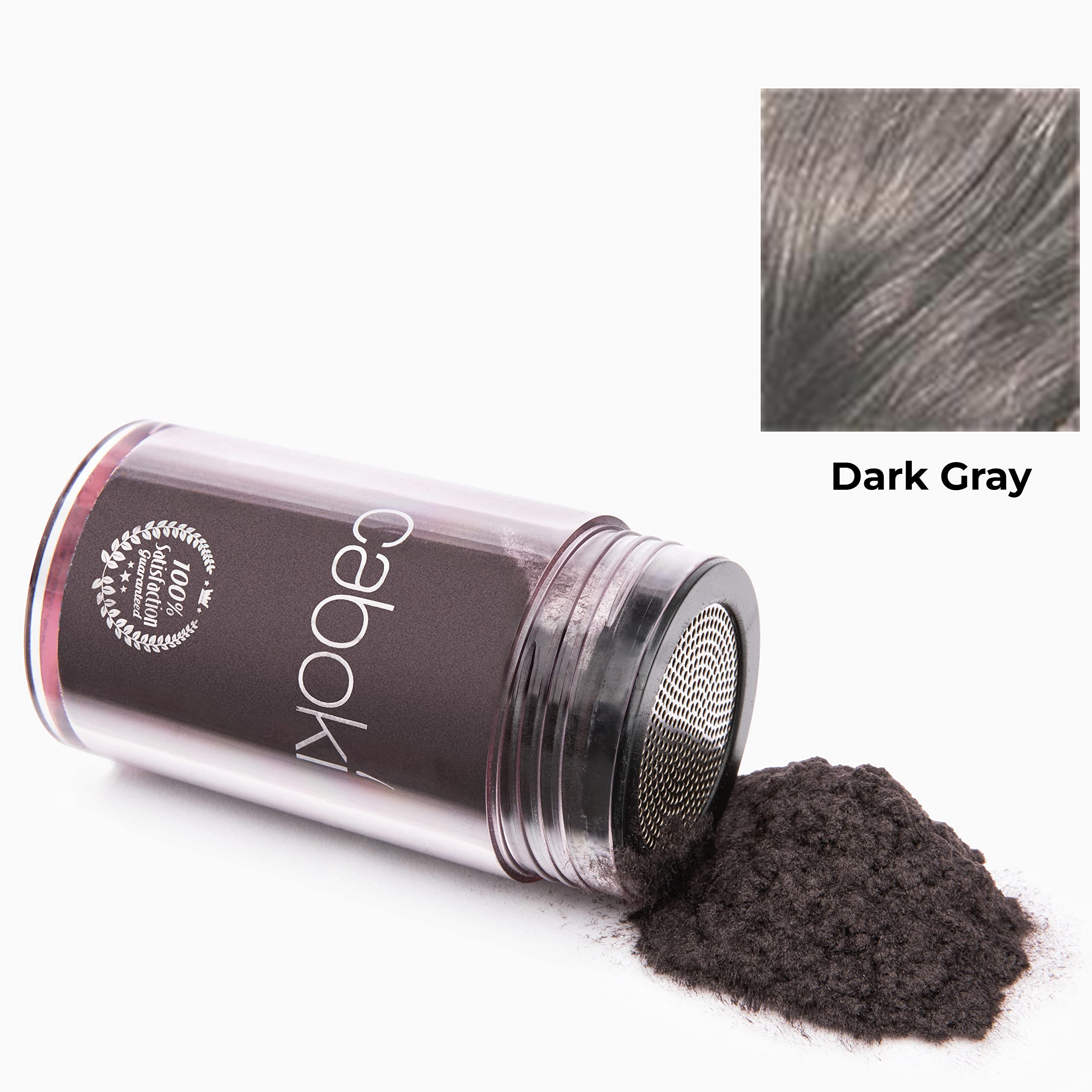 Caboki Hair Loss Concealer – 90-Day Dark Gray Coverage, Instant Fuller Look