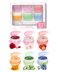 Caedelfly Lip Sleeping Mask Set – 6 Pcs Hydrating Overnight Lip Treatments
