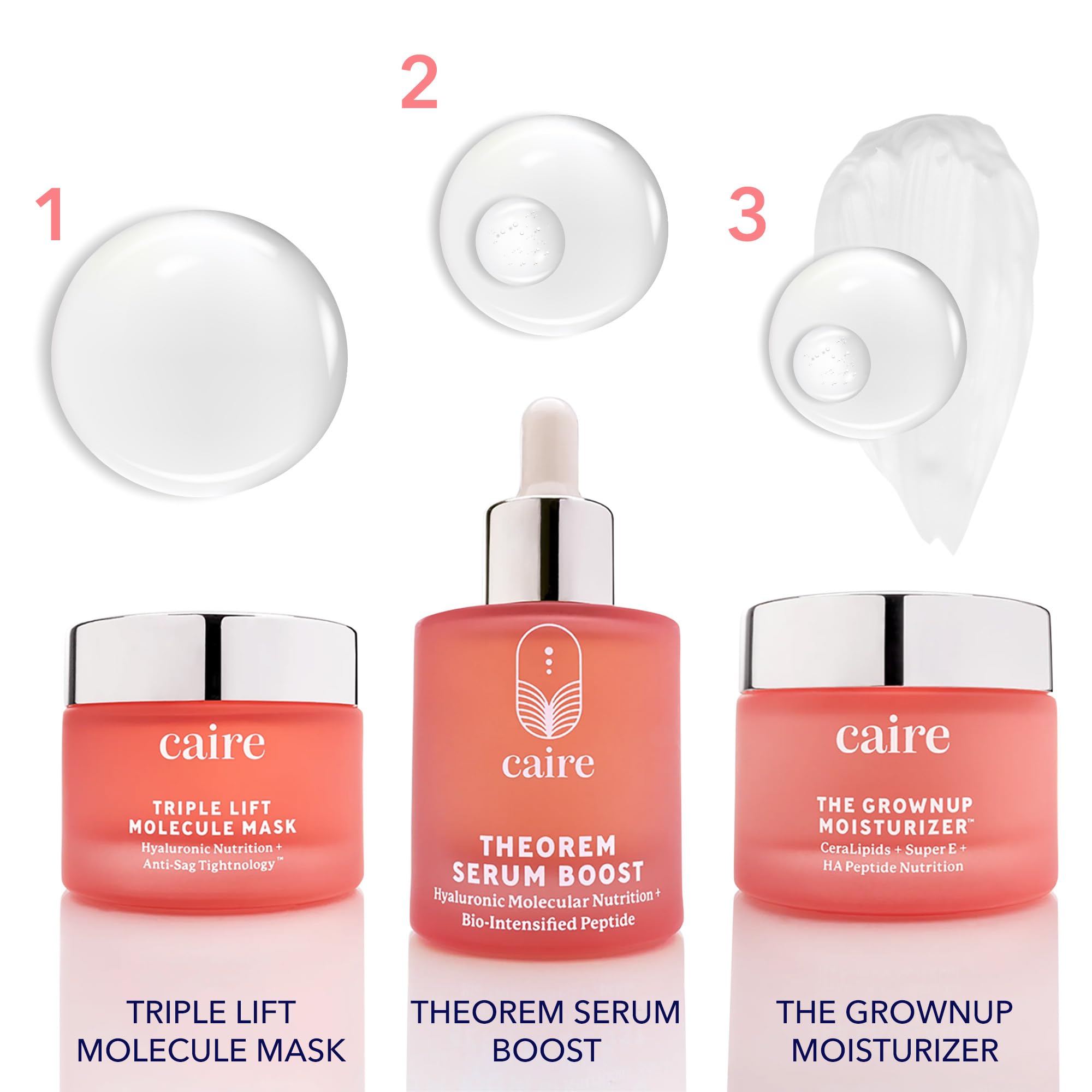 Caire Beauty Hyaluronic Acid Gel Mask — Instant Lift & Deep Hydration (40 ml)