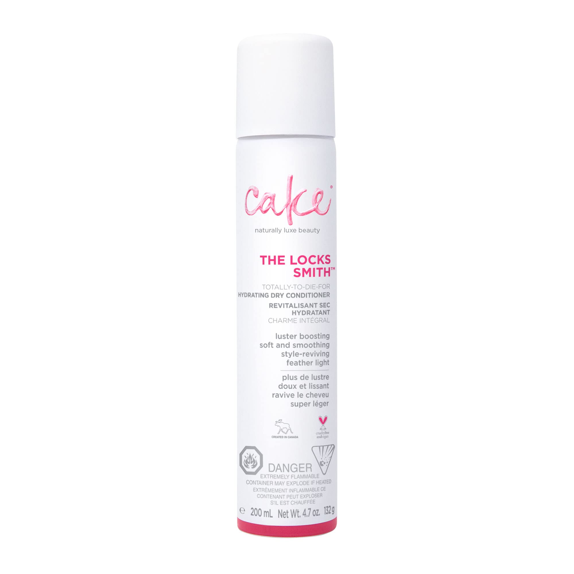 Cake Beauty Cake Locks Smith Dry Conditioner Spray – 200ml Pack of 3