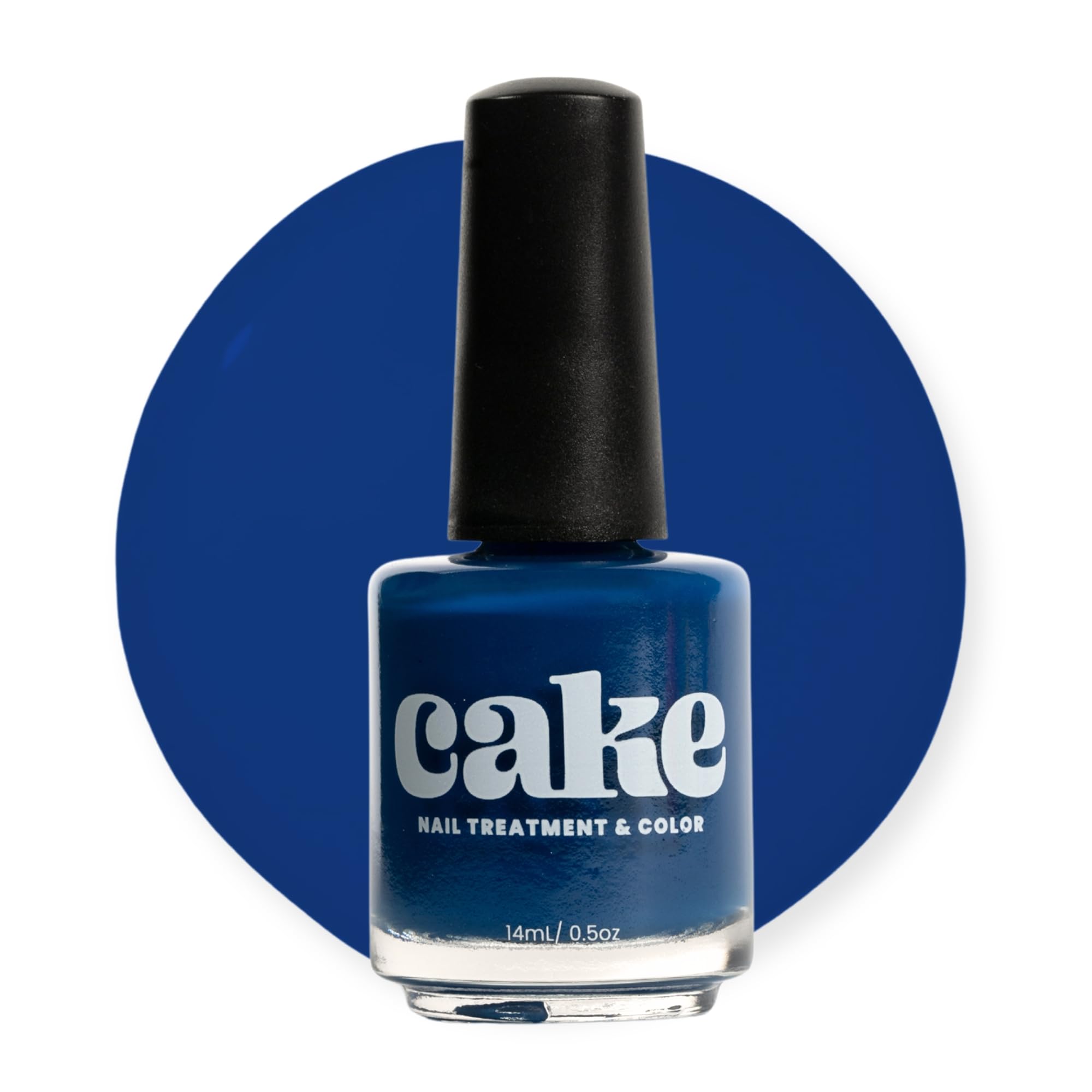 CAKE Nail Anchor Down – Vegan Navy Nail Polish, Cuticle Oil & Nail Strengthener