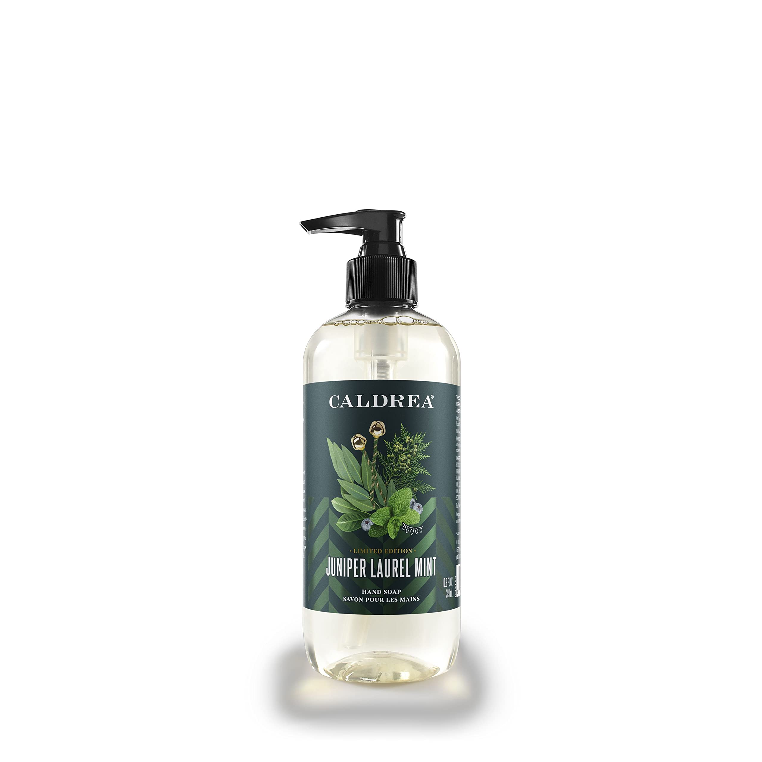 Caldrea Juniper Laurel Mint Hand Soap – Aloe Vera, Olive Oil & Essential Oils | 10.8 oz