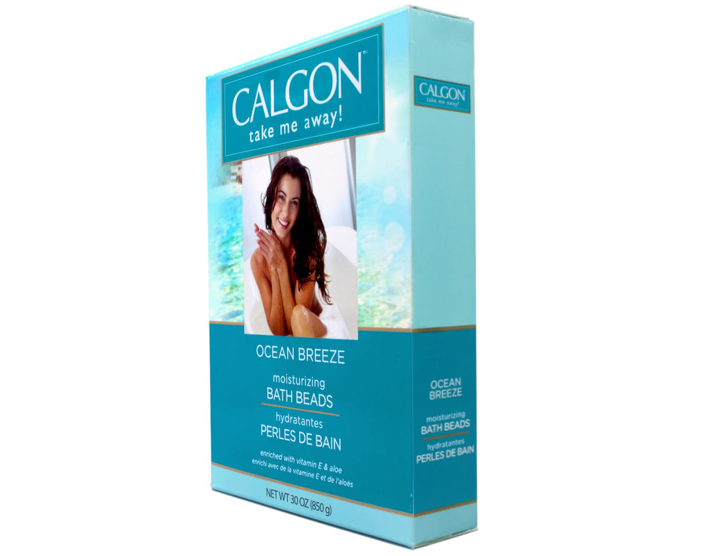 Calgon Ultra Moisturizing Bath Beads Ocean Breeze – Pack of 3 (30 oz)
