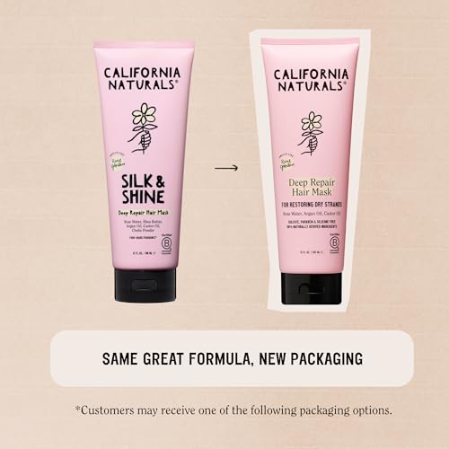 California Naturals Deep Repair Hair Mask — Paraben and Sulfate Free, Hydrating for All Hair Types (12 oz)