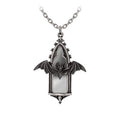 Bat Necklace Gothic Cathedral Pendant Alchemy