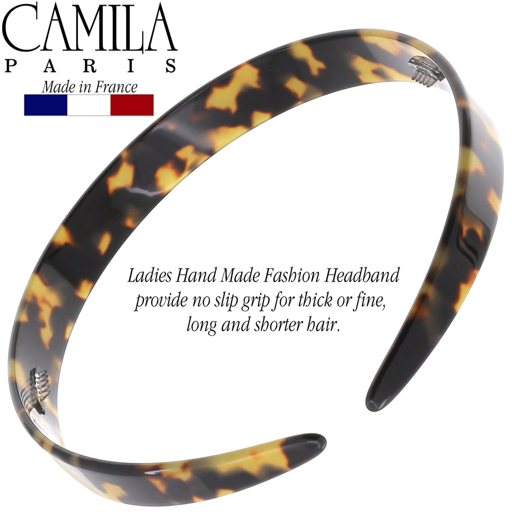 Camila Paris CP3466 French Headband for Women – Handmade in Tokyo, No Slip Grip
