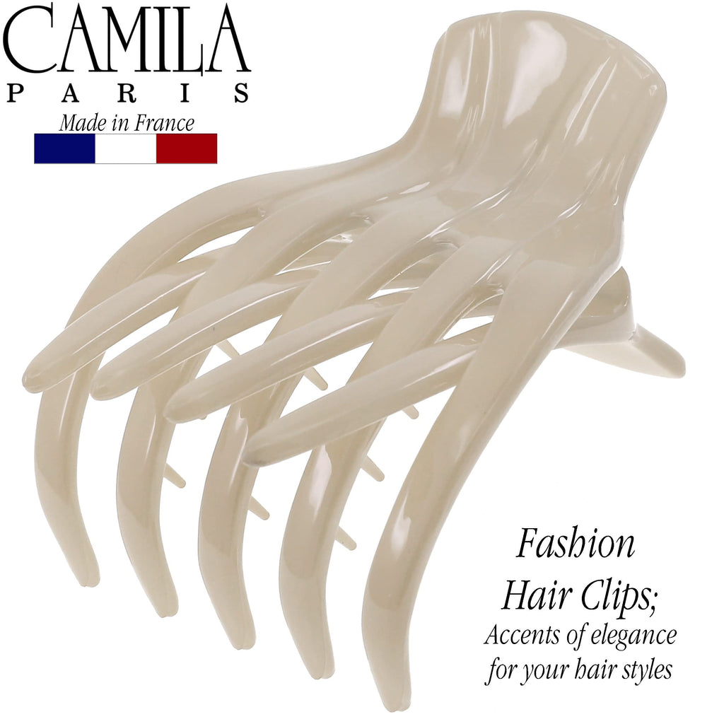 Camila Paris CP3539 French Hair Clip – 2.5-Inch No-Slip, Made in France