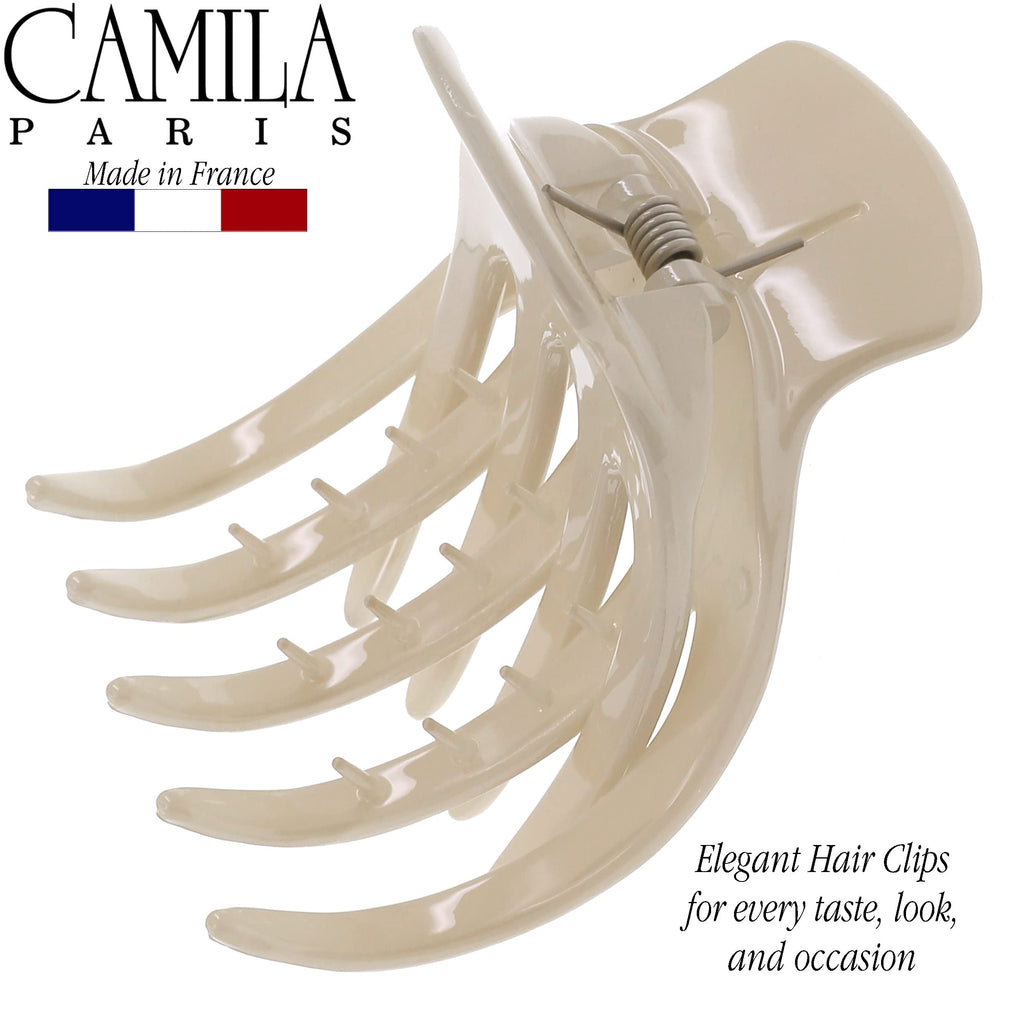 Camila Paris CP3539 French Hair Clip – 2.5-Inch No-Slip, Made in France