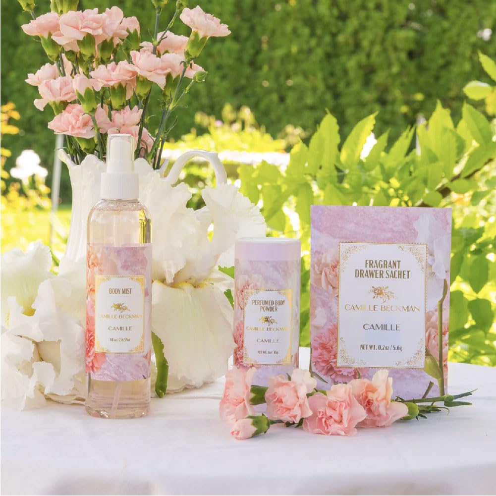 Camille Beckman Scented Talc-Free Body Powder (3 oz) – Perfumed Dusting Powder by Camille Beckman